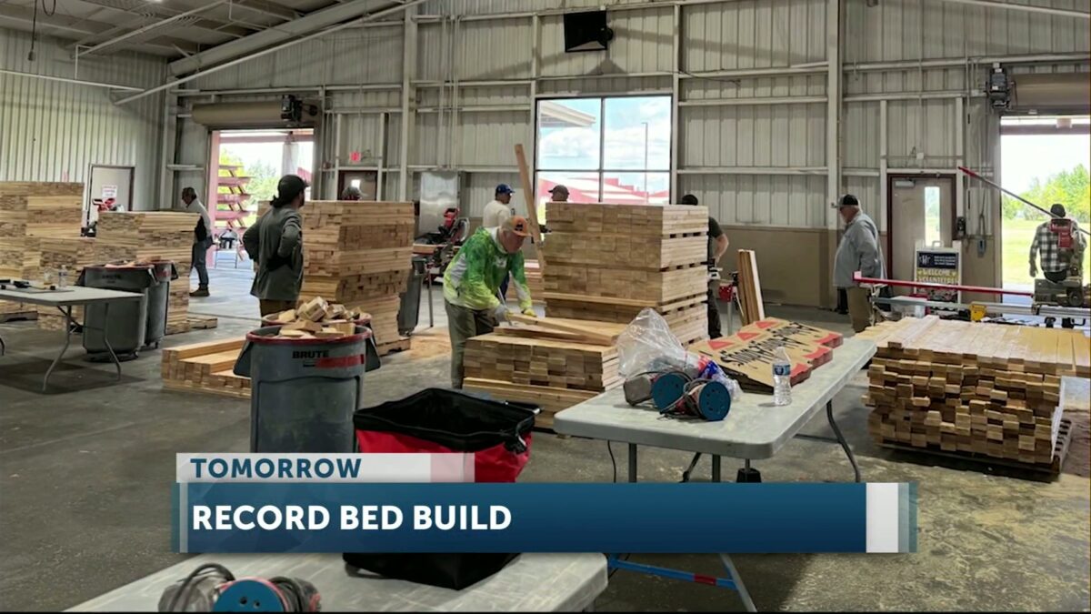 Volunteers to build 200 beds for kids in need at Deschutes County Fairgrounds