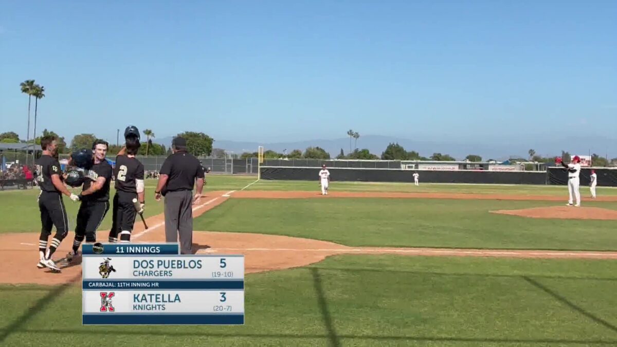 DP uses the long ball to win 11 inning first round road playoff game