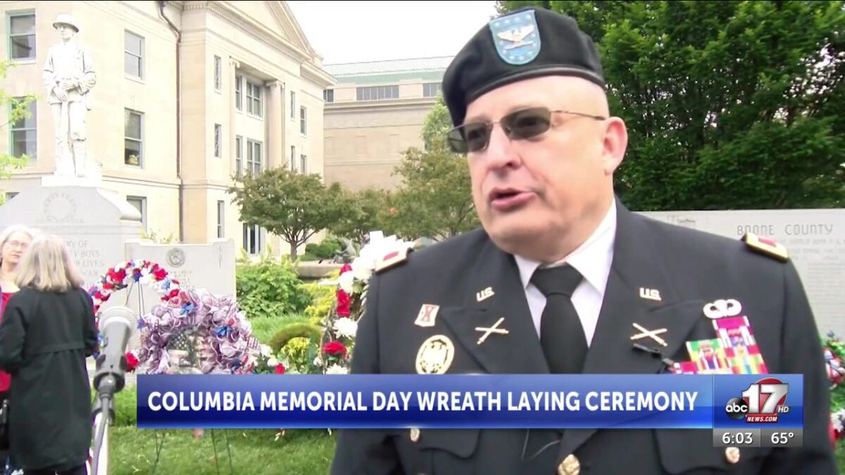 98th annual Memorial Day wreath laying ceremony held at Boone County Courthouse