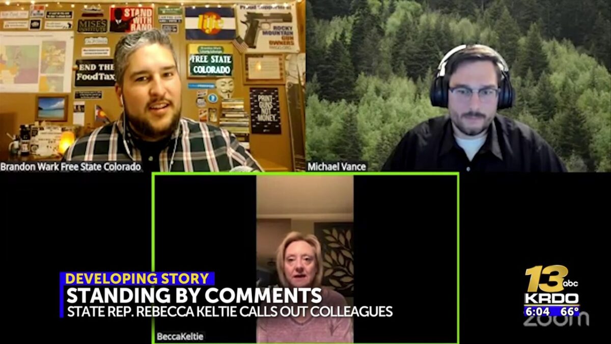 ‘Colorado needs to be burned to the ground’: Legislator stands by fiery comments on podcast
