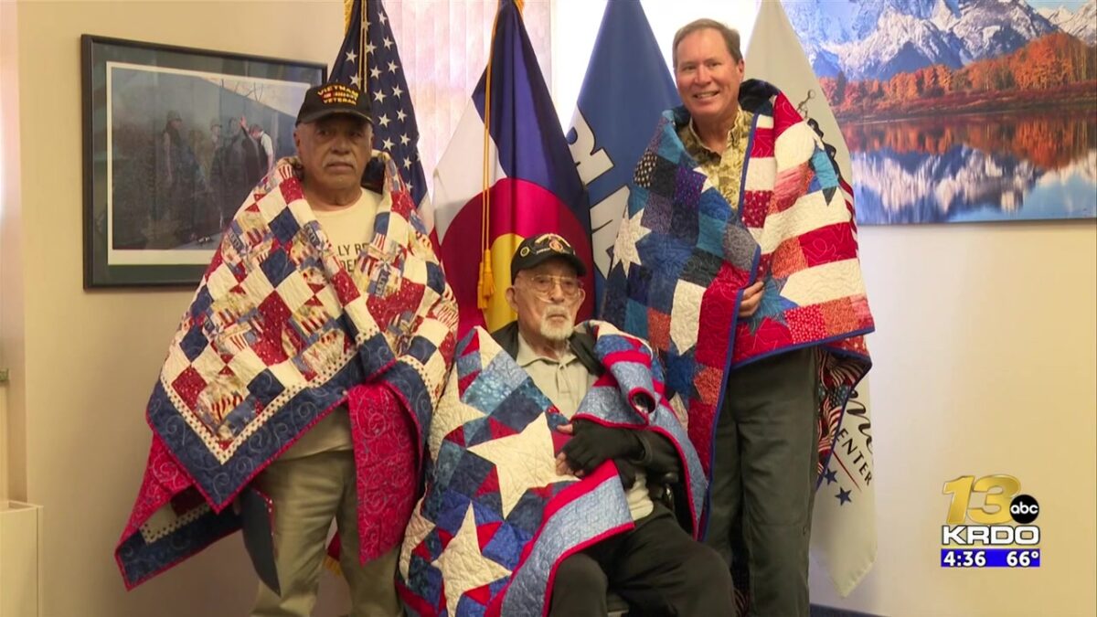 A group of veterans from Southern Colorado received a special gift from a non-profit group