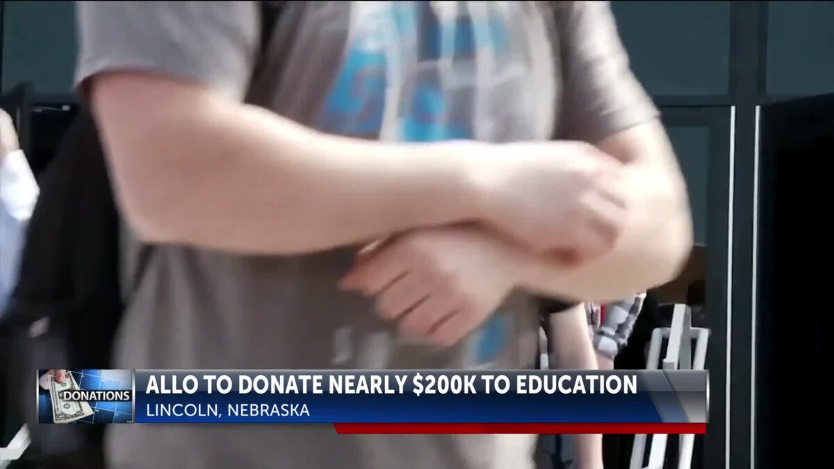 ALLO for Education Initiative donates nearly $200