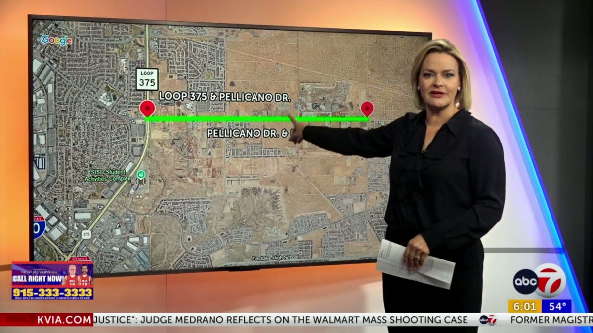 Construction on the Pellicano Widening Project may soon resume