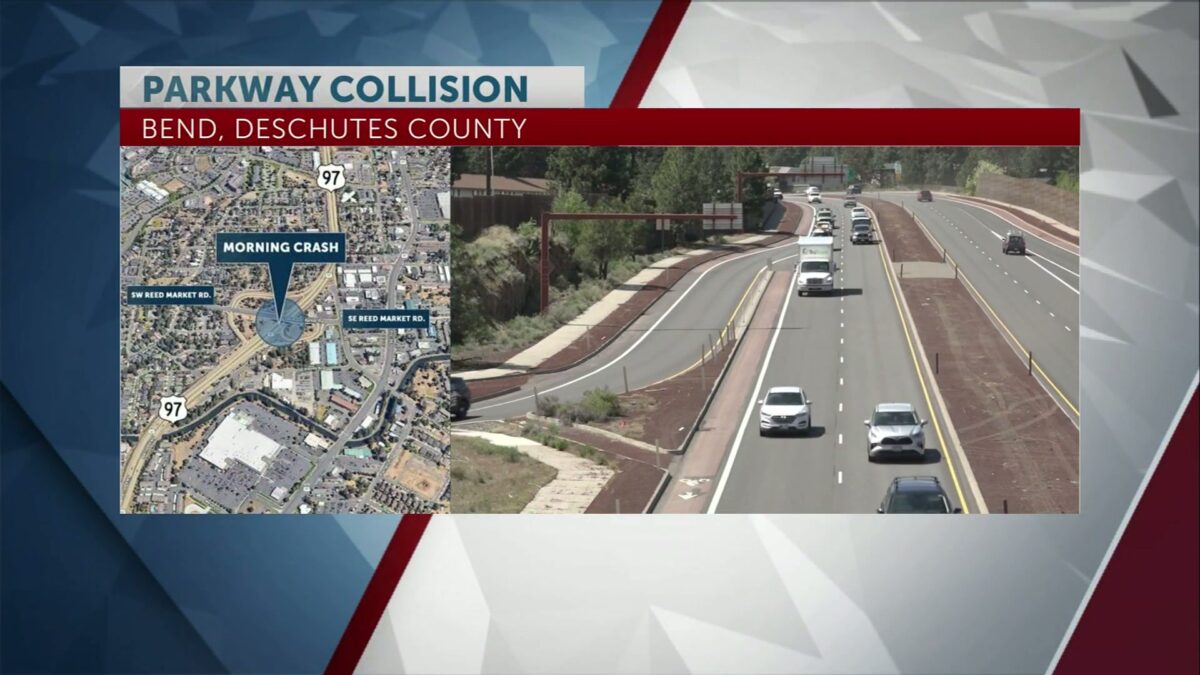Two people seriously injured in Bend Parkway crash; police cite driver who suffered medical event