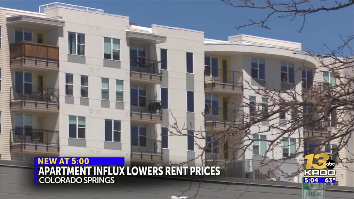 Apartment rents trending down in Colorado Springs for the 1st time in a decade