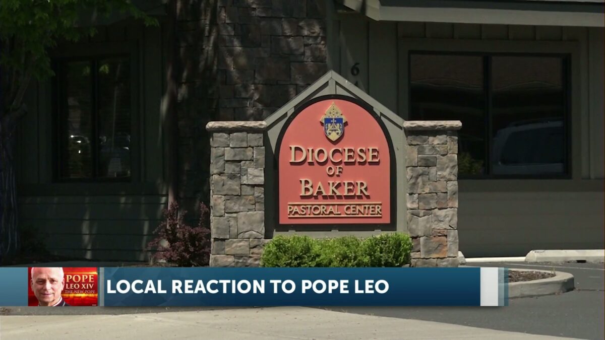 Baker Diocese in Bend reacts as first American pope is selected to lead Catholic Church