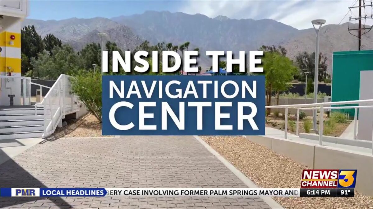 In-Depth: Inside the Palm Springs Homeless Navigation Center