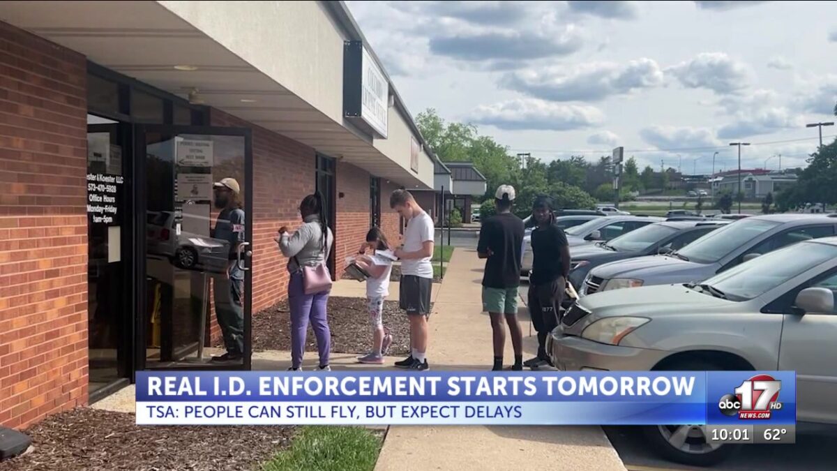 Travelers without REAL ID should expect extra screening
