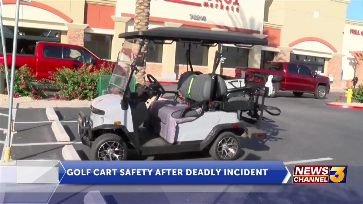 Indio police urge caution after deadly golf cart accident
