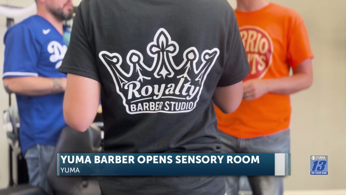 Local barber hold grand opening ceremony for sensory-friendly space