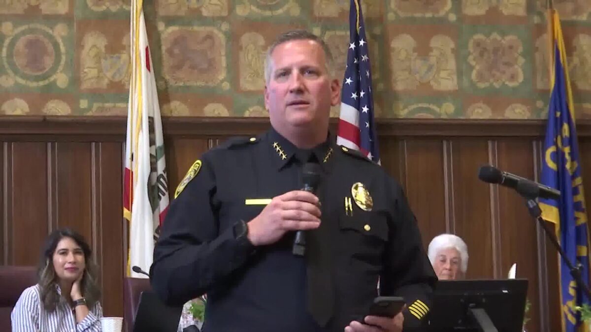 New Santa Maria police chief sworn in