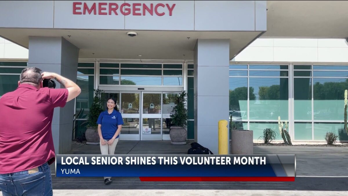 Local high school senior devotes time to making a difference in healthcare