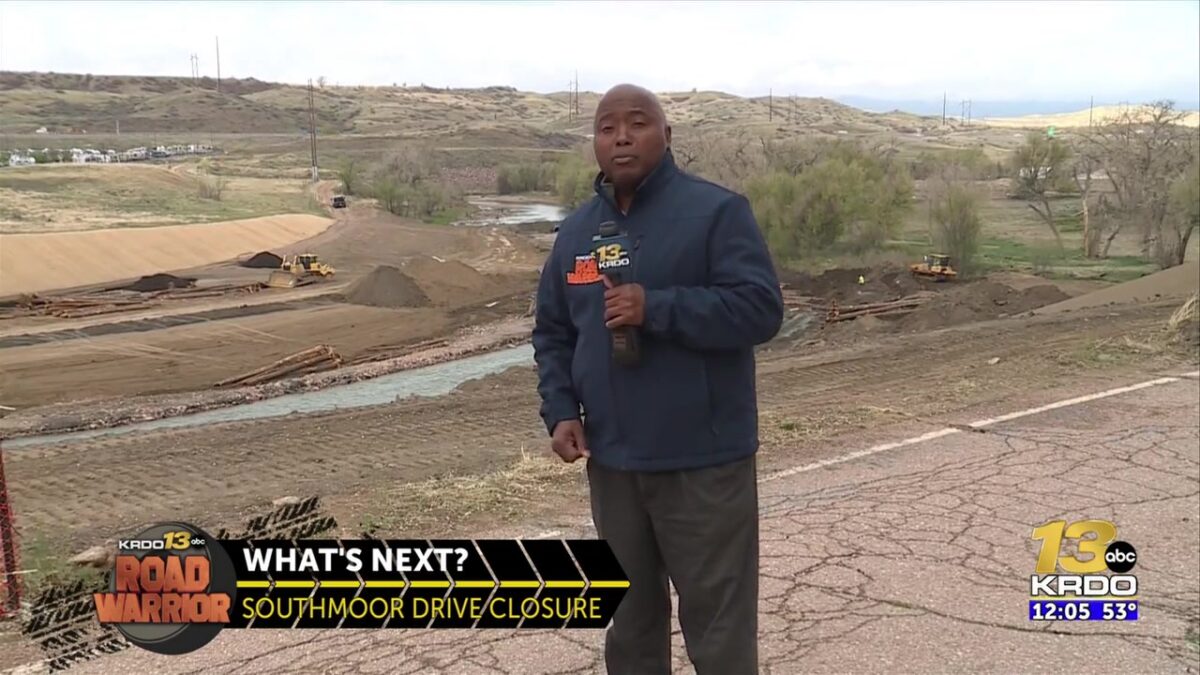 Fountain erosion project nearly finished but section of Southmoor Drive to remain closed for near future