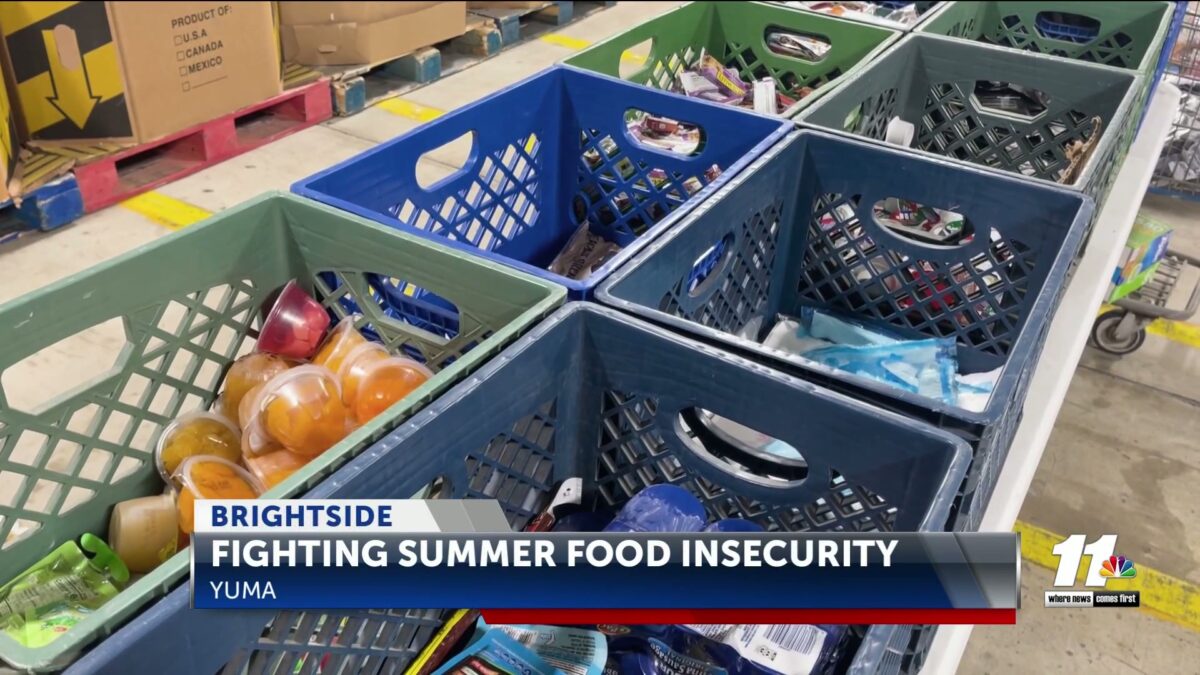 Local food bank supports students & helps fight summer food insecurity
