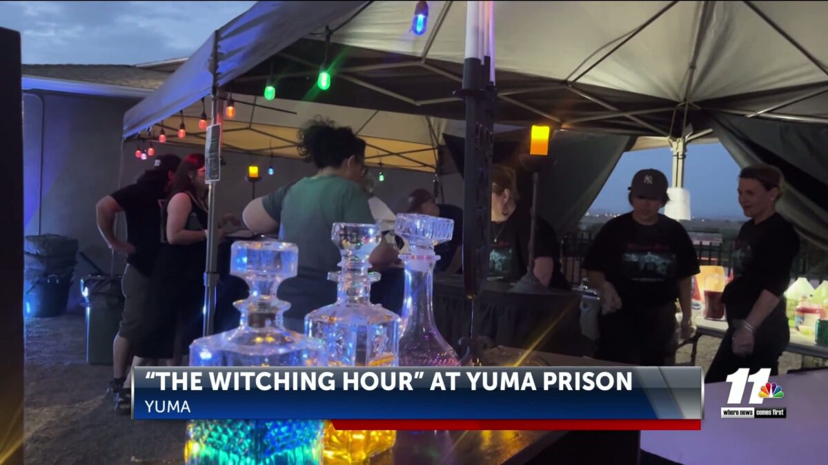 Paranormal fans flock to sold-out ‘Witching Hour’ at Yuma Territorial Prison