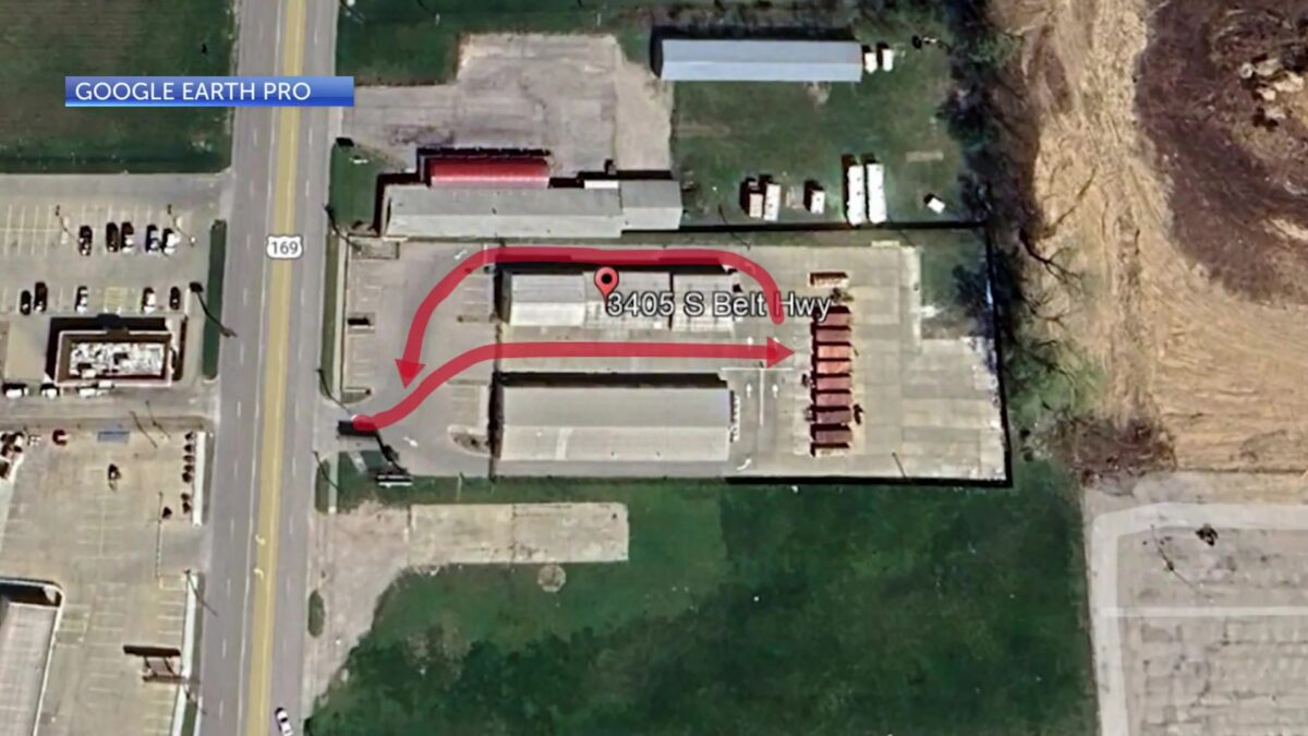Recycling Center drop-off entrance to change