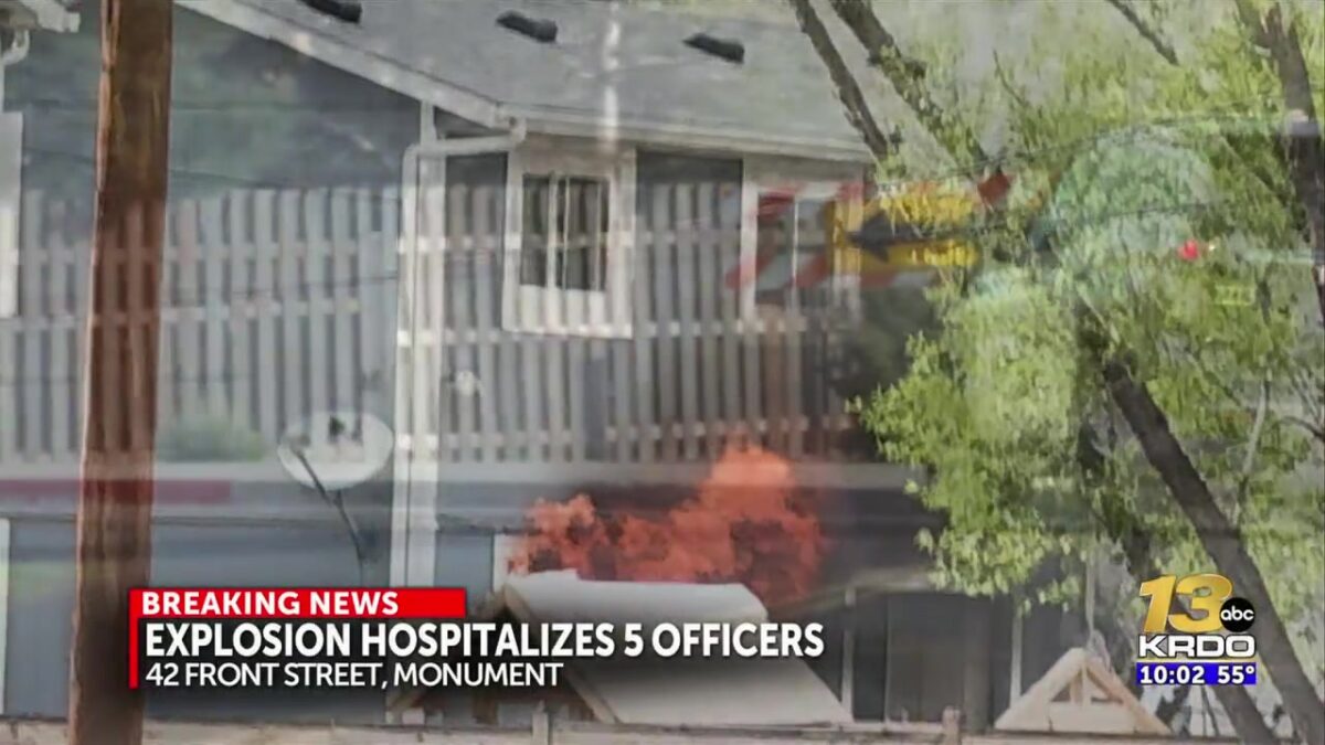 5 deputies and officers sent to hospital after sheriff’s office says man intentionally blew up home