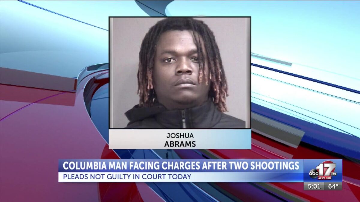 Columbia man faces three felony charges for shootings