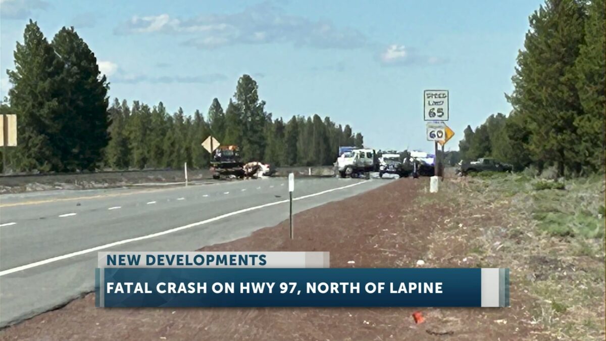 Update: U.S. 97 reopens following deadly crash north of La Pine