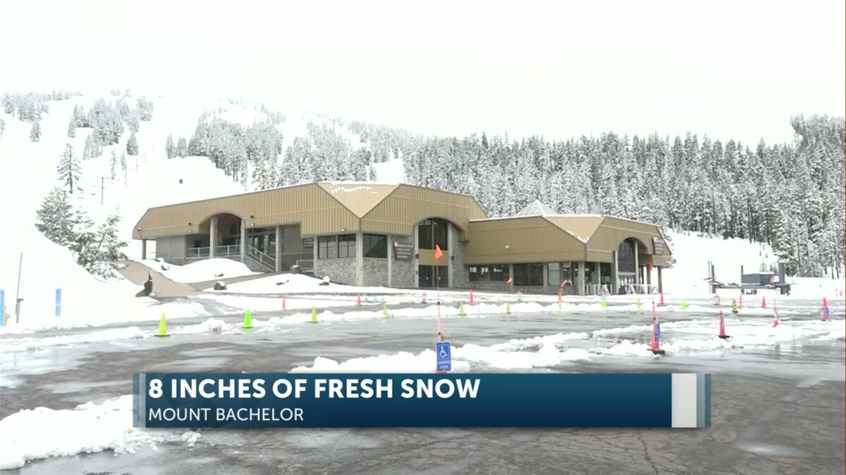 Mt. Bachelor celebrates ‘a powder day in May!’ after eight fresh inches fall