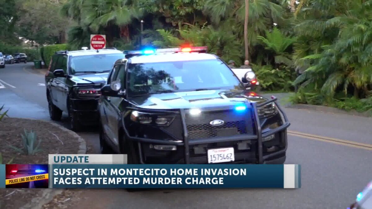 Identified Barricaded Suspect Arrested After Violent Montecito Home Invasion