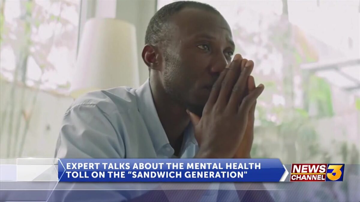Expert speaks about the mental health toll on the “sandwich generation”