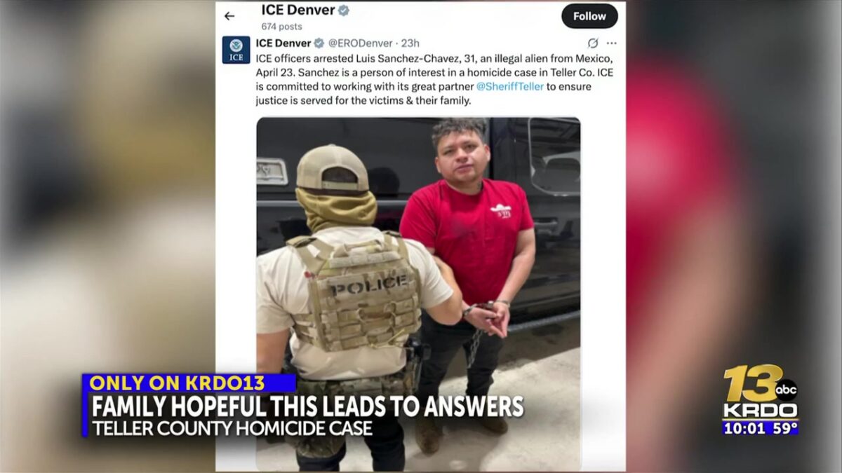 ICE says person of interest in Teller County homicide was in US illegally