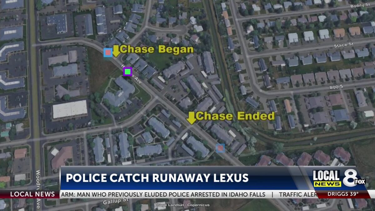 Twice is not the charm: Man who previously eluded police arrested in Idaho Falls