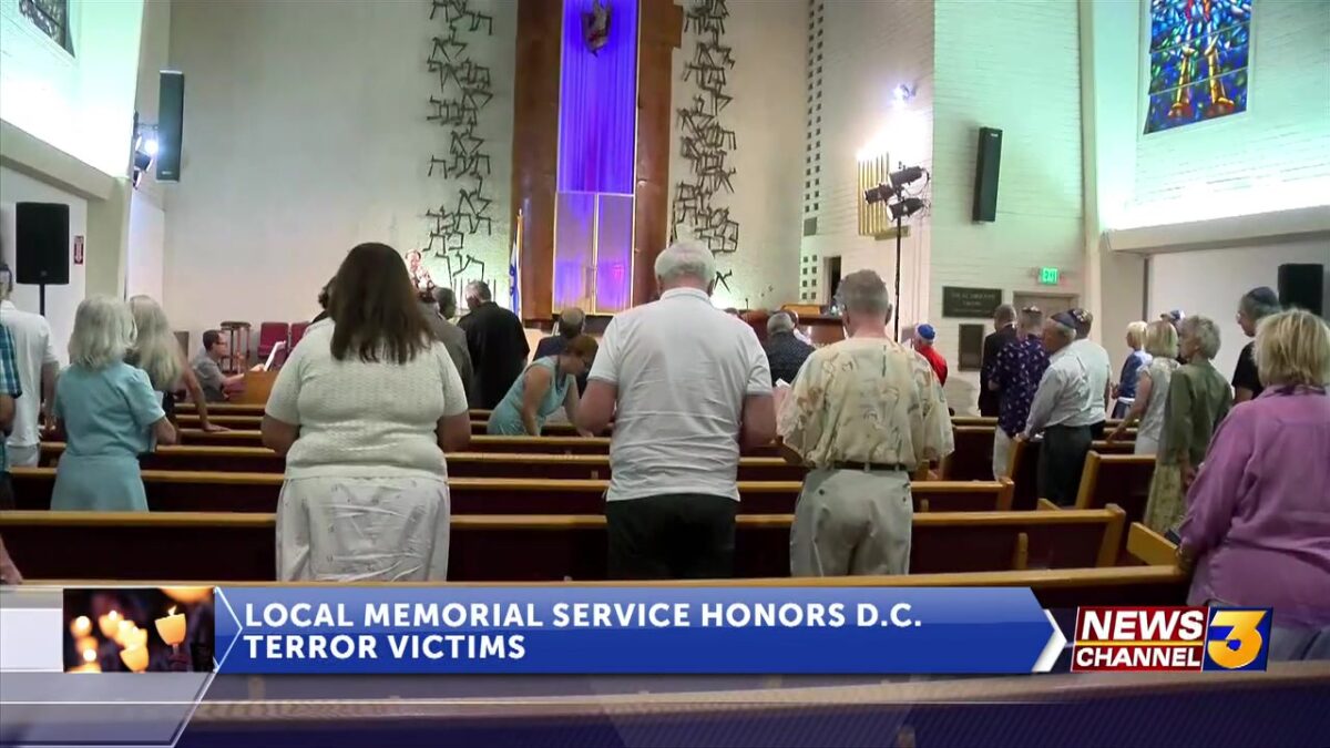 Temple Isaiah holds memorial service to honor D.C. terror victims