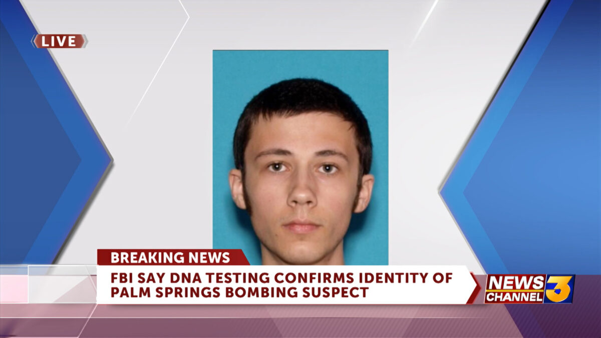 Palm Springs explosion: Remains found at scene positive match to suspect