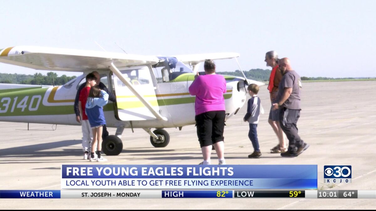 Young Eagles Programs gives local youth free flights