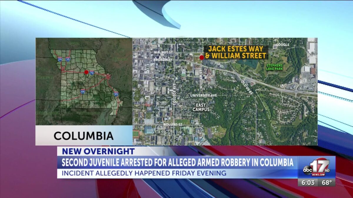 Columbia police arrest 2 youths accused of armed robbery
