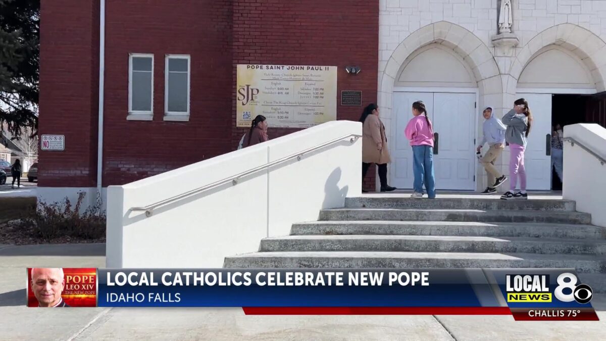 “Peace Be With You”: East Idaho Catholic community celebrates American Pope Leo XIV