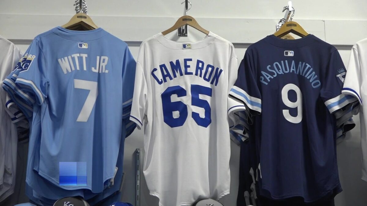 Noah Cameron jerseys fly off Rally House shelves
