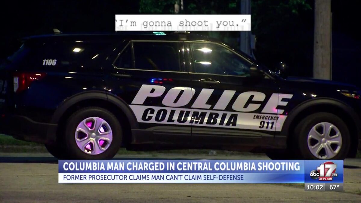 Columbia man accused of shooting person who was cutting through yards