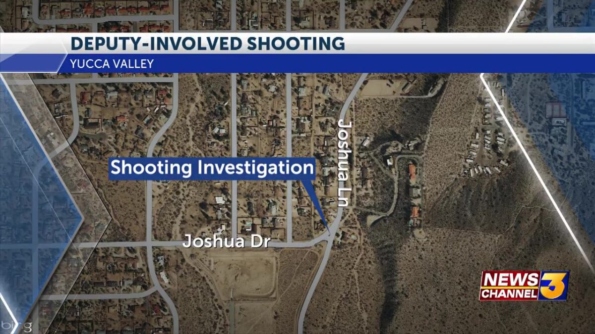 Yucca Valley man shot by deputy after false murder report
