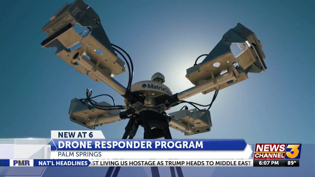 Palm Springs Police Department launches largest radar-enabled drone responder program in the U.S.