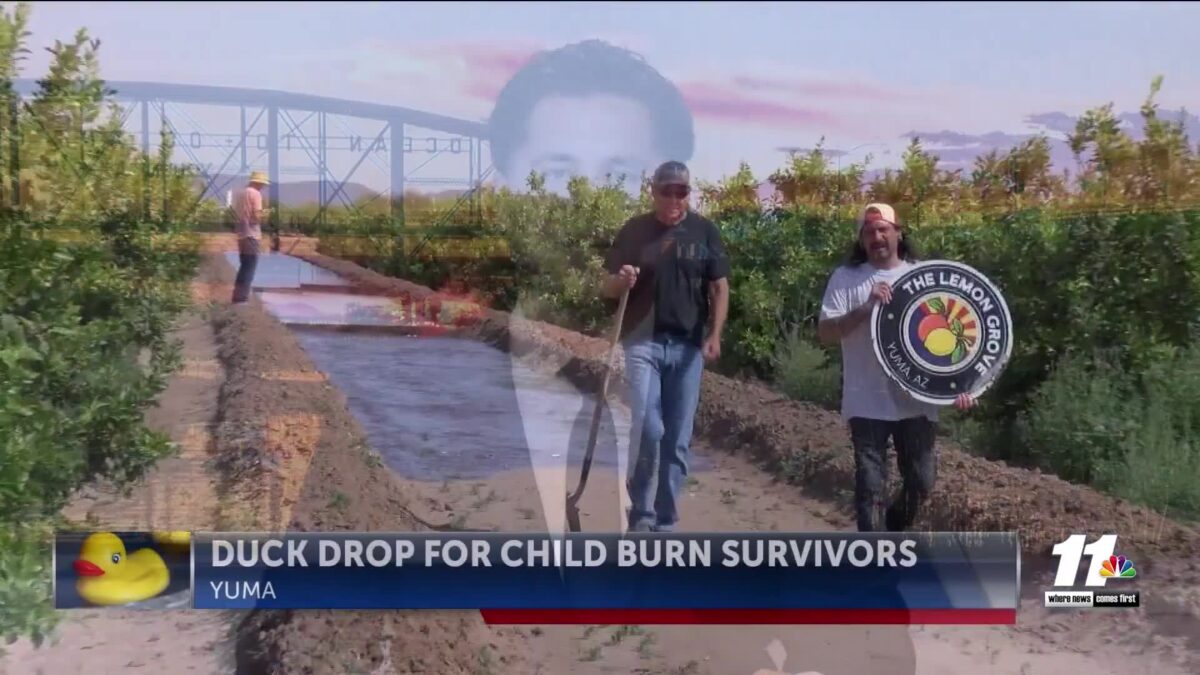 Rubber Ducky Drop to support Yuma Childhood Burn Survivors Foundation