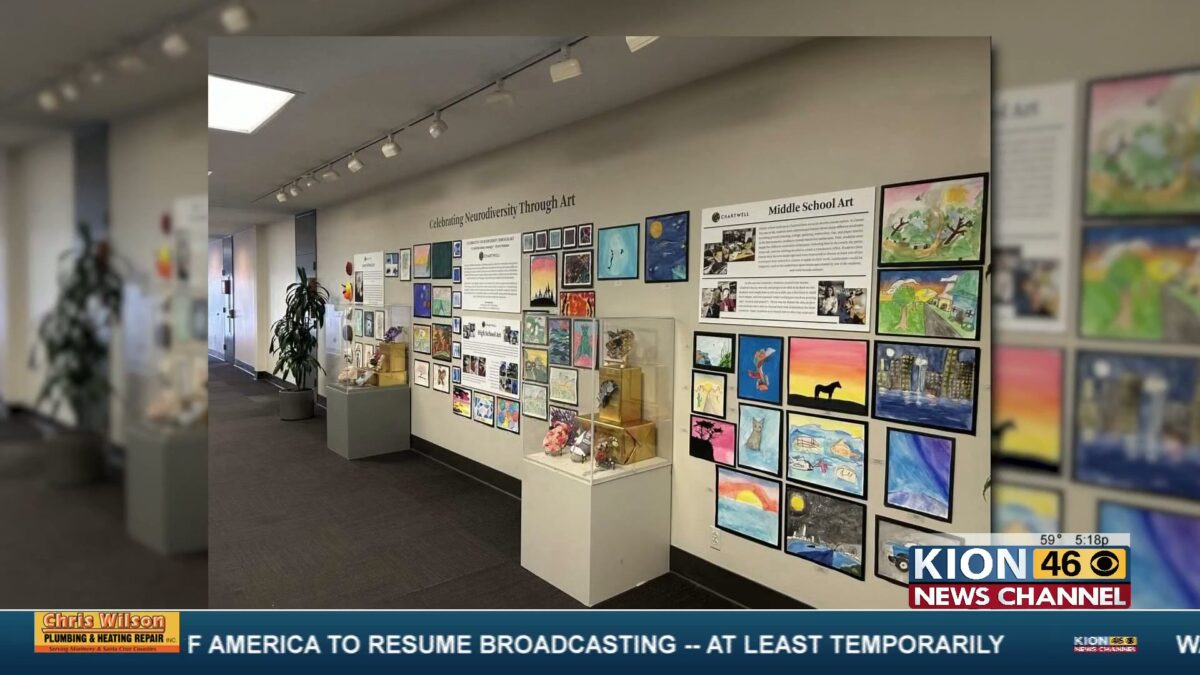 Neurodiversity art exhibit unveiled at Monterey Regional Airport