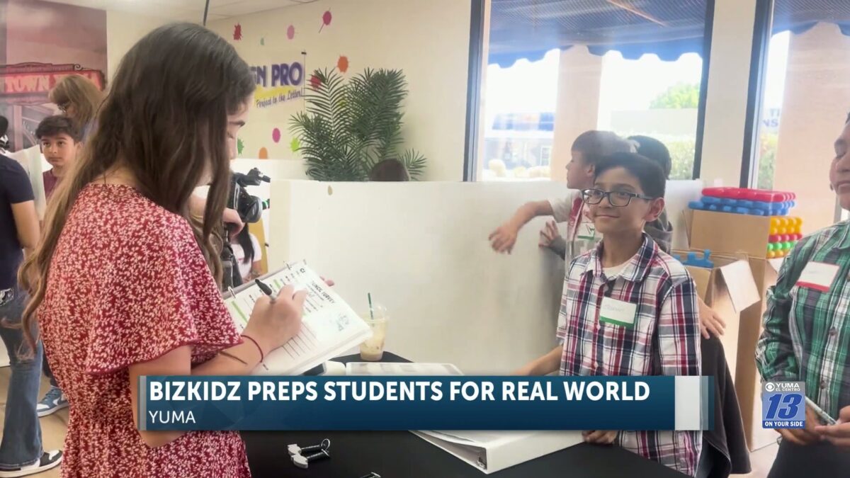 Yuma students get a crash course in business at BizKidz Simulation