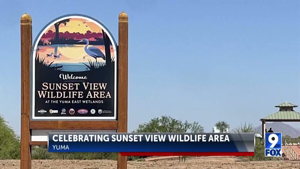 City celebrates Sunset View Wildlife Area with ribbon cutting event