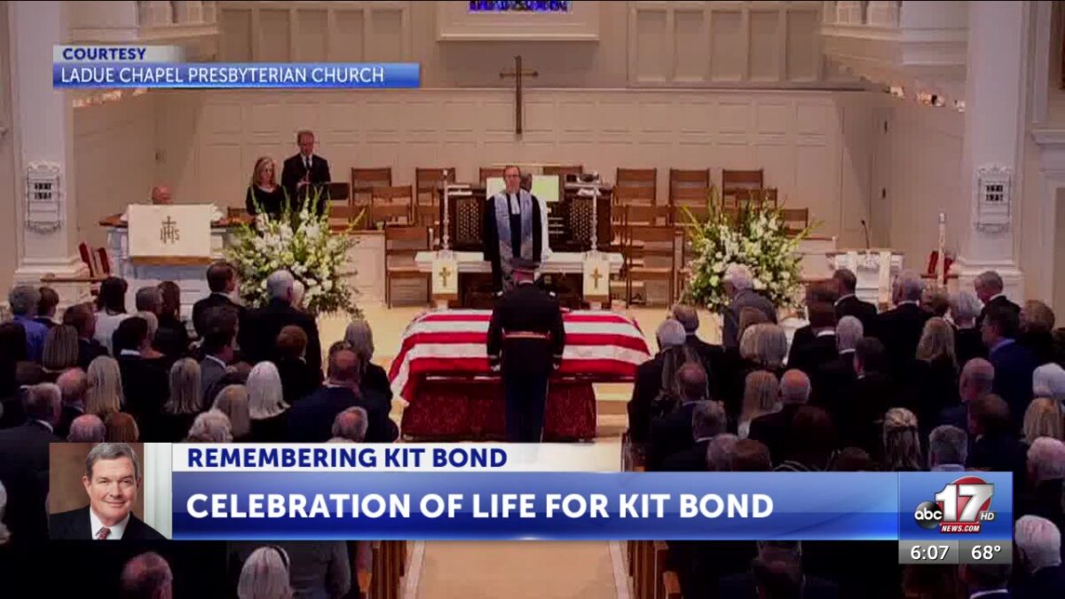 Funeral held for Kit Bond on Thursday