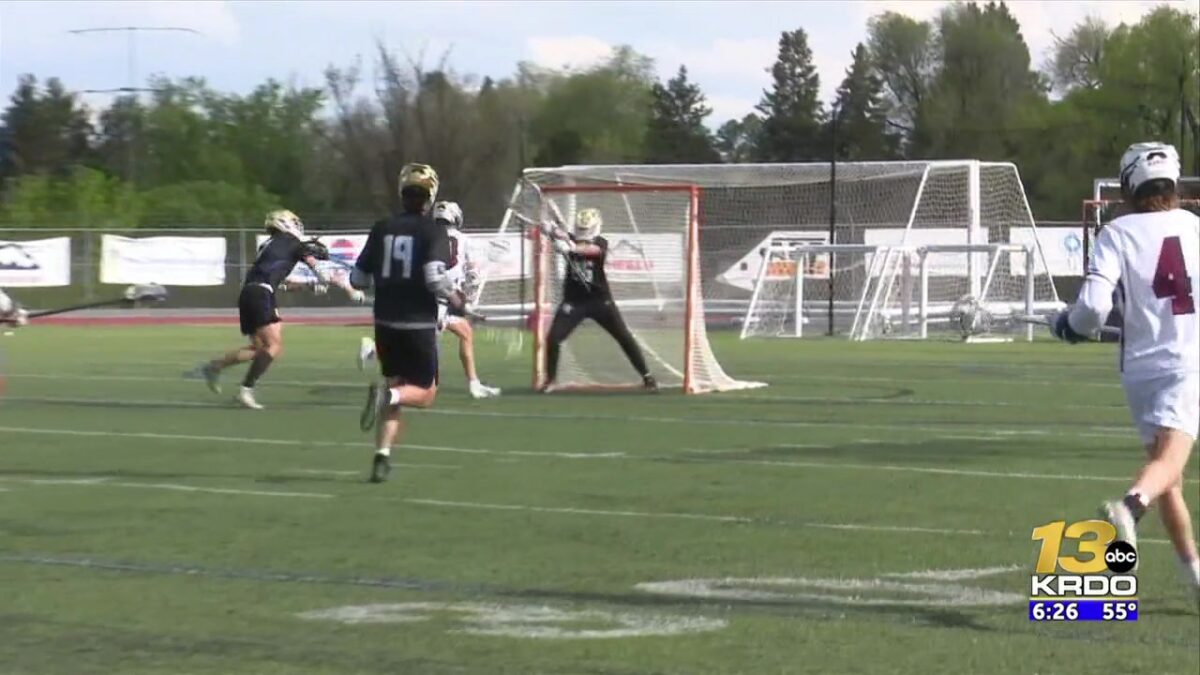 The Cheyenne Mountain boys lacrosse team wins first round playoff game