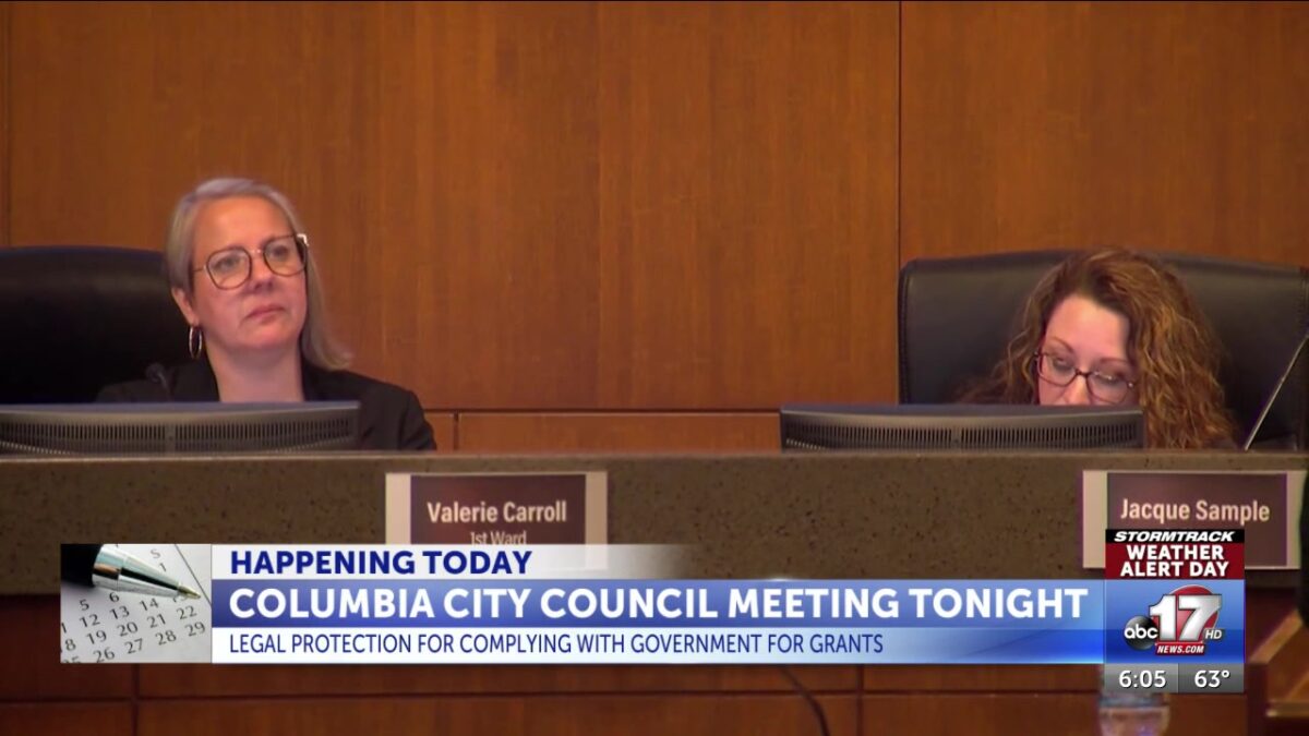 Columbia City Council to discuss protections when complying with executive orders