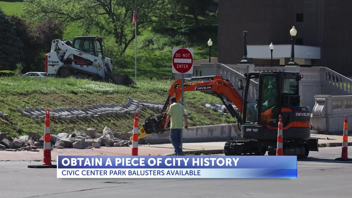 St. Joseph to offer Civic Center Park balusters to the public