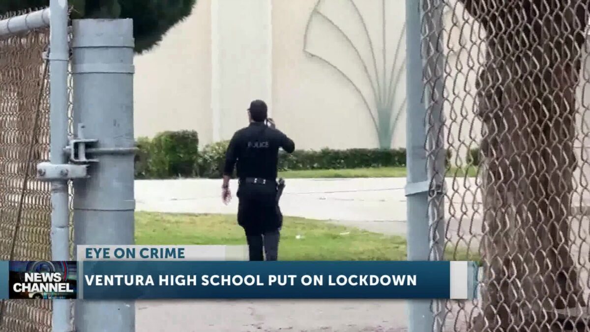 Ventura High locks down after student reports seeing a potential gun