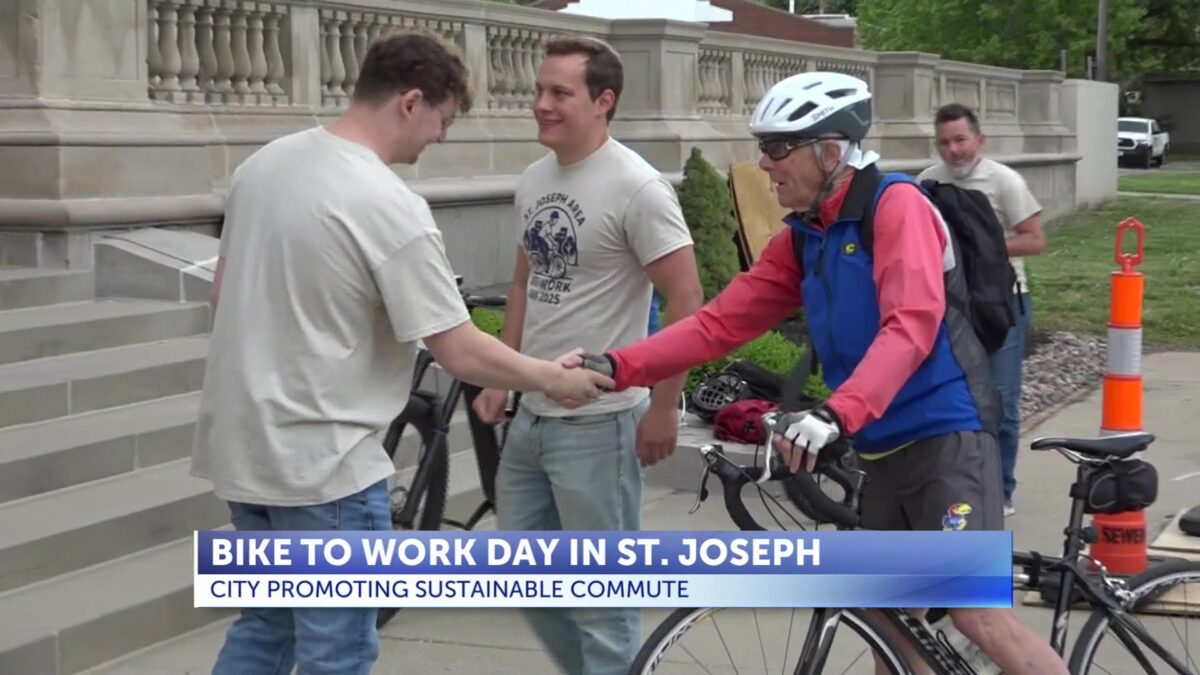Bike to work day promoting healthier commutes in St. Joseph