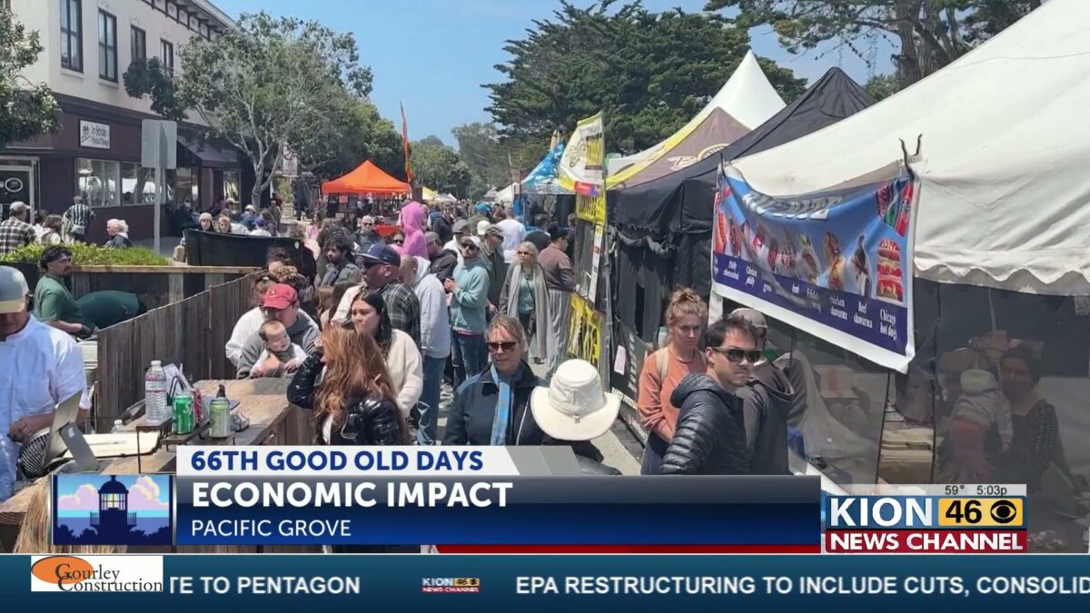 People turned out at Pacific Grove’s Good Old Days despite lots of wind