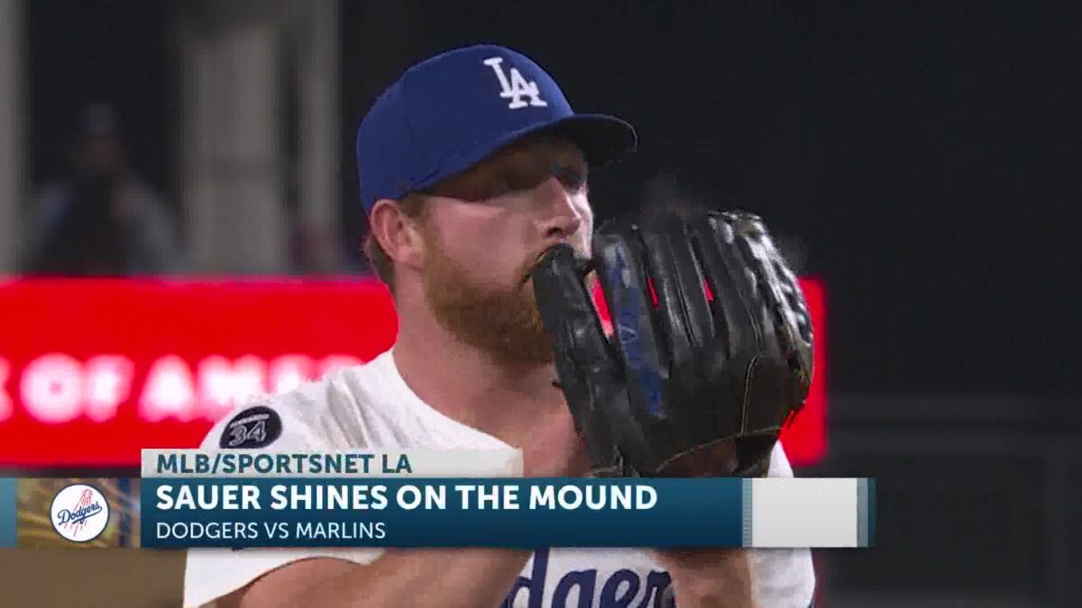 Righetti grad Matt Sauer wins first career MLB game in Dodgers rout