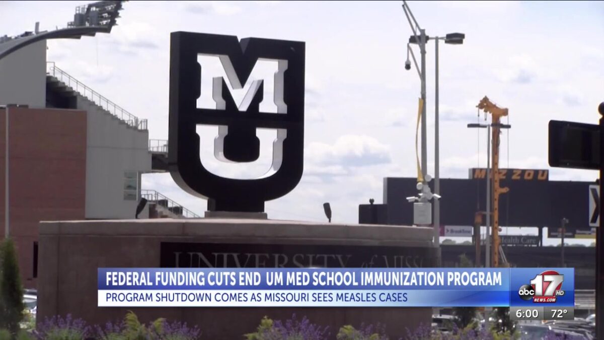 MU School of Medicine ends childhood immunization program following federal cuts
